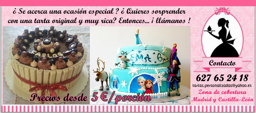 tartas personalizadas fondant a domicilio madrid